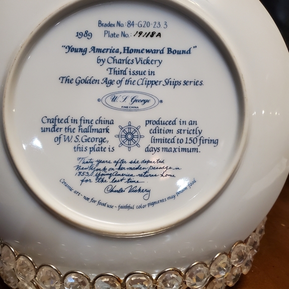 Young America Homeward Bound Plate - Picture 2 of 2
